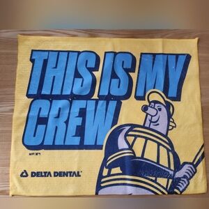 Milwaukee Brewers " This Is My Crew# NLDS Playoff Game #5 Rally Towel